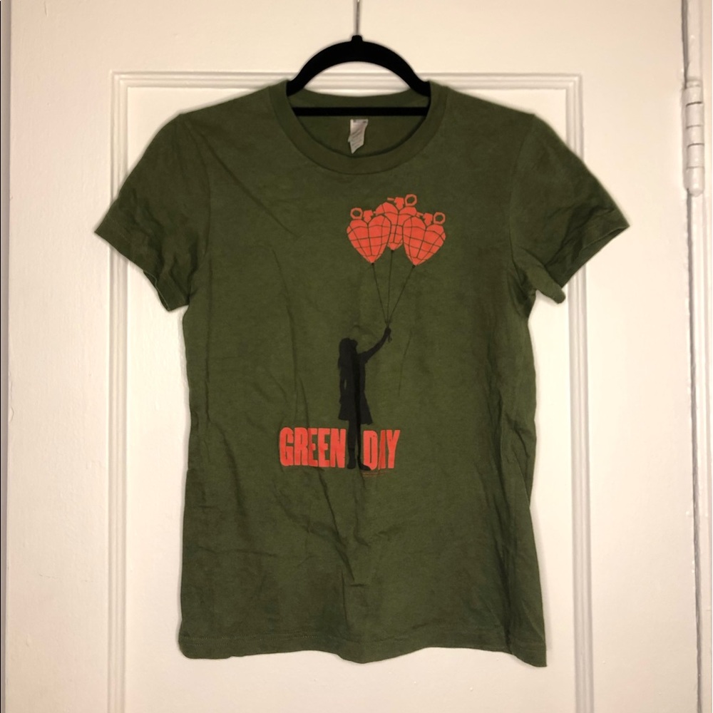 Vintage Green Day concert tee